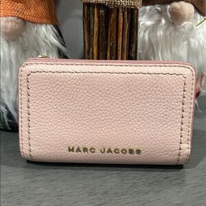 Marc Jacobs Blush Pink Leather Wallet